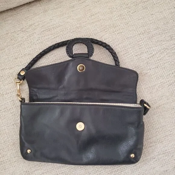 Michael Kors Leather Whipstich Style Clutch - Picture 8 of 13